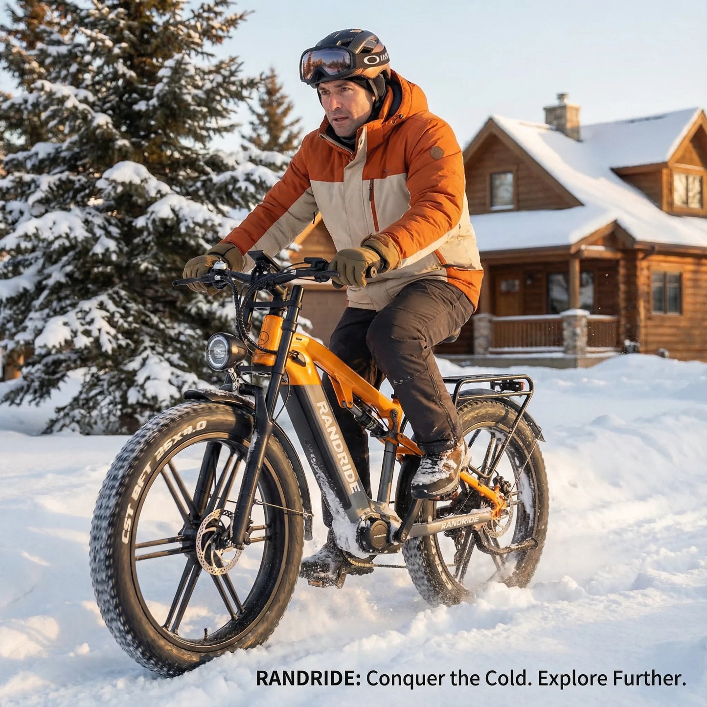 RANDRIDE 2000W Electric Mountain Bike 48V 20Ah Battery 50 Kmh