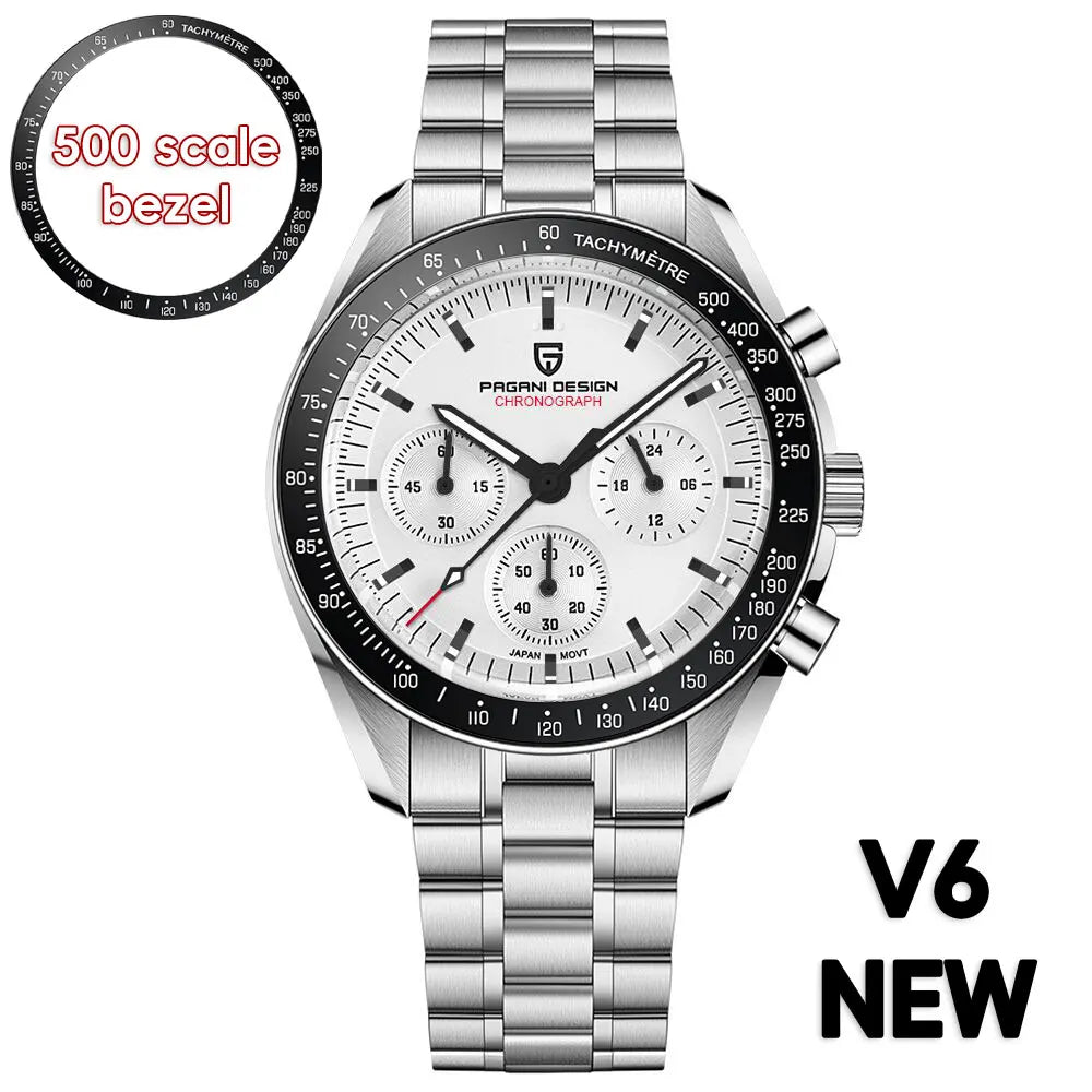 PAGANI DESIGN Luxury Quartz Chronograph Watch For Men