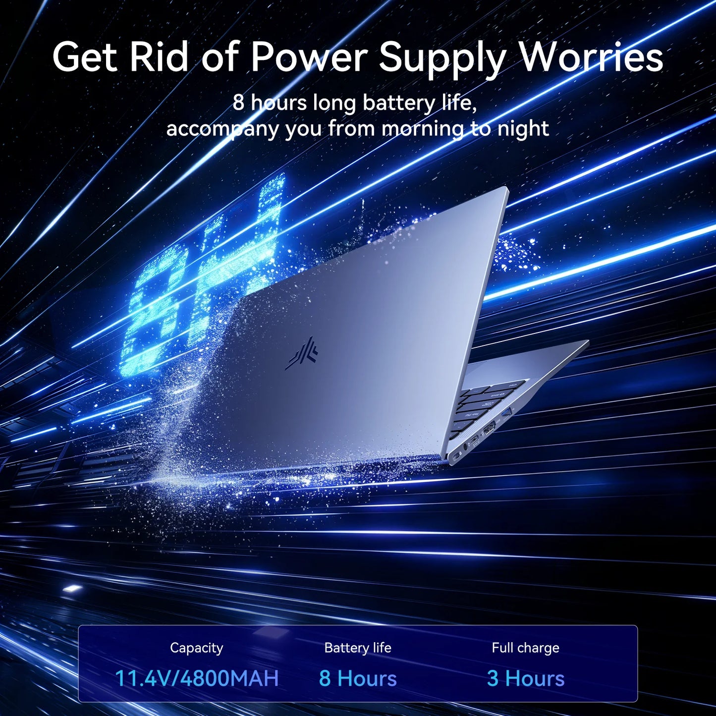 Nipogi LX15Pro Laptop Ryzen 7 5800U 16GB RAM 512GB SSD 15.6 Inch FHD