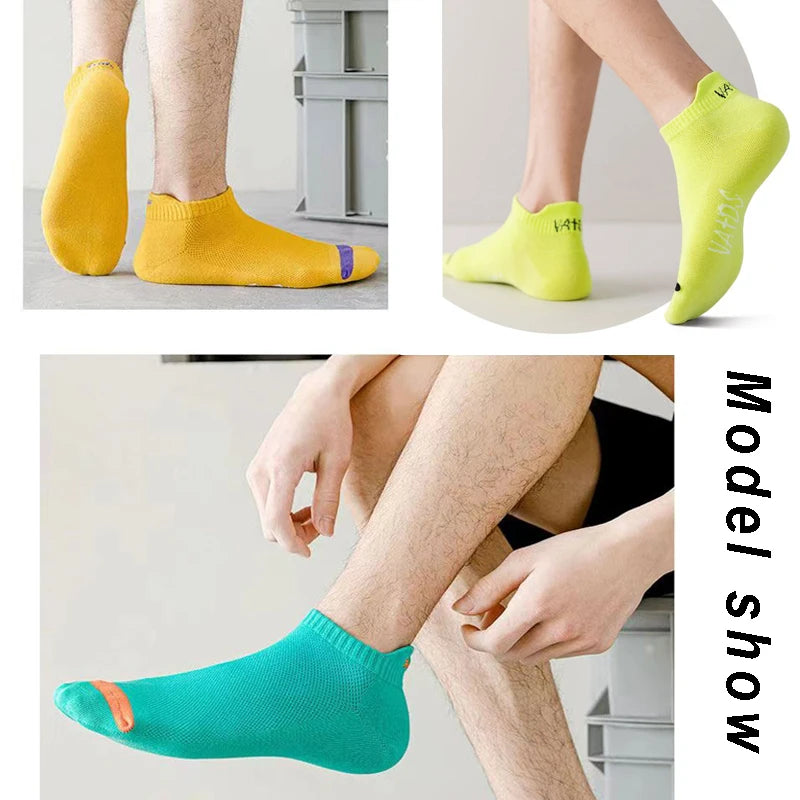 Summer Breathable Mesh Ankle Socks For Men And Women