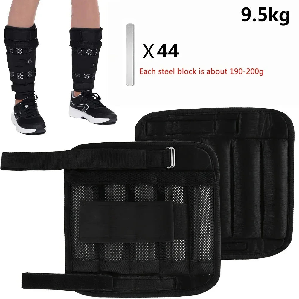 Weight Vest And Ankle Wrist Weights Fitness Training Kit