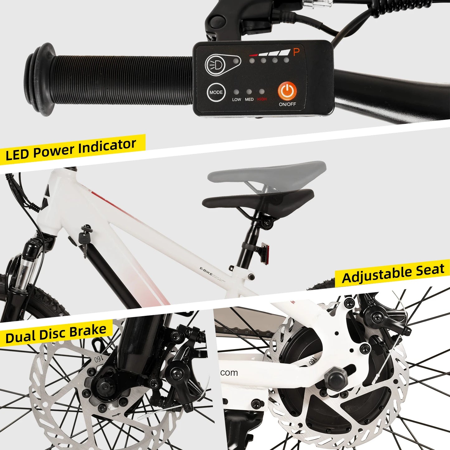 JOYSTAR 250W Electric Bike For Kids And Teens