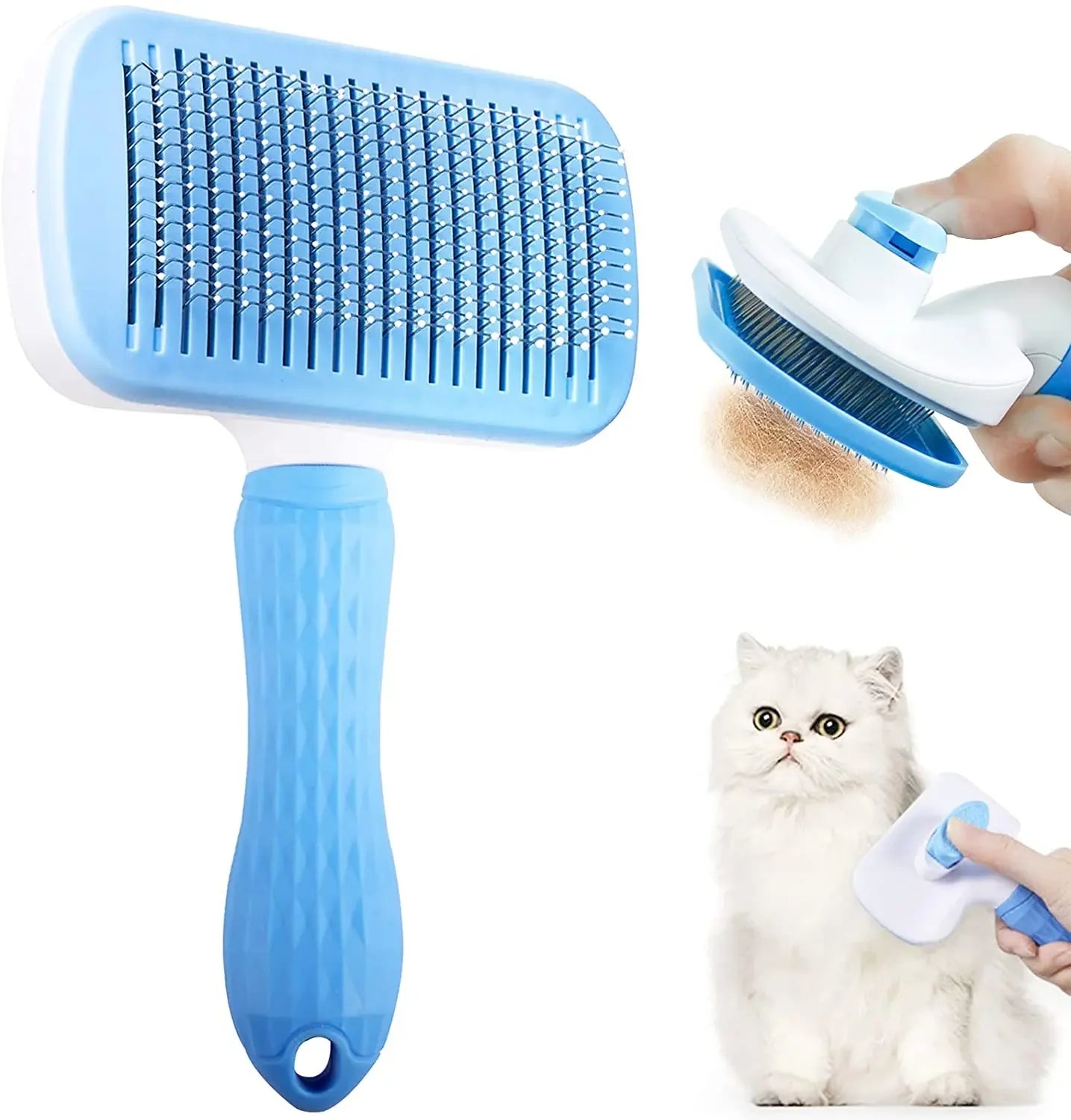 Dog Hair Remover Brush Grooming Comb For Dogs And Cats