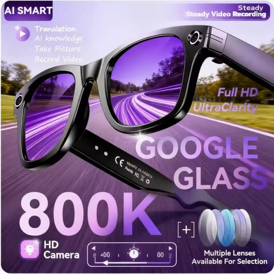 GUHUAVMI AI Glasses With Translation And Video Recording