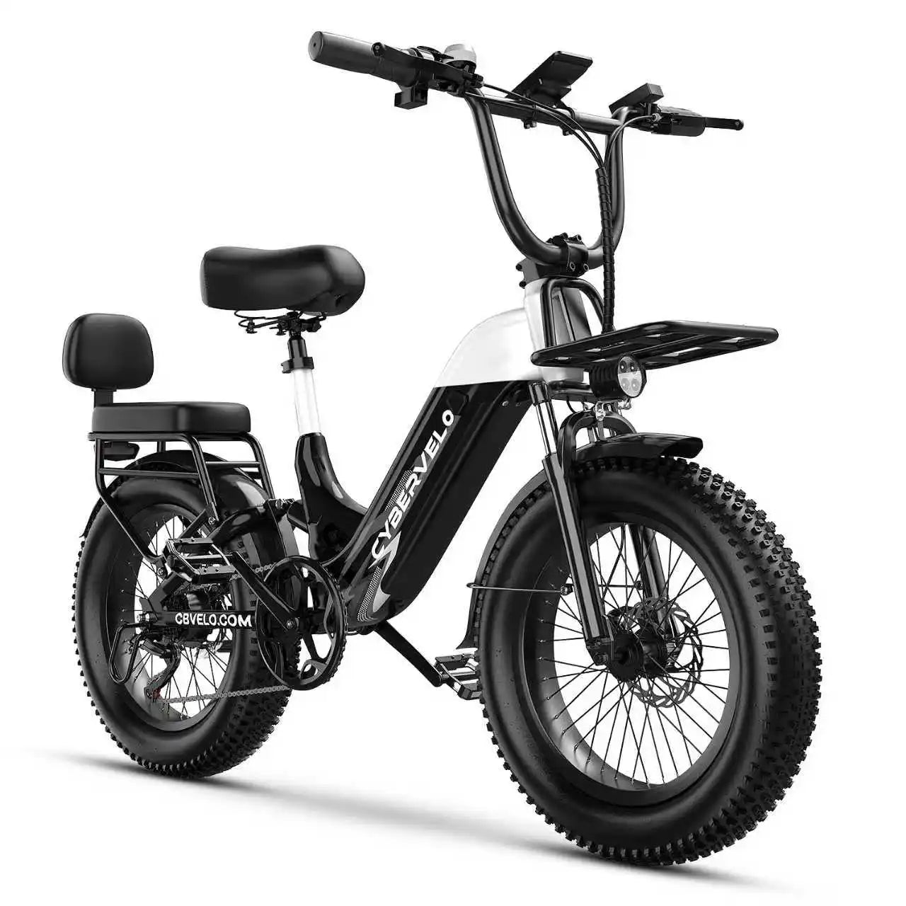 Cybervelo Long Range Electric Commuter Bicycle Featuring Seven Speeds