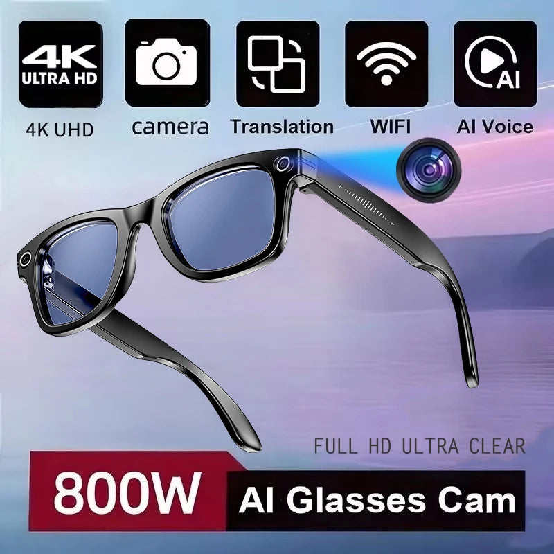 GUHUAVMI AI Glasses With Translation And Video Recording