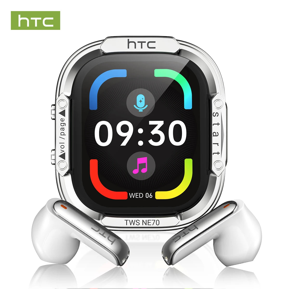HTC Wireless Headphones NE70 Bluetooth Earphones With AI Translator