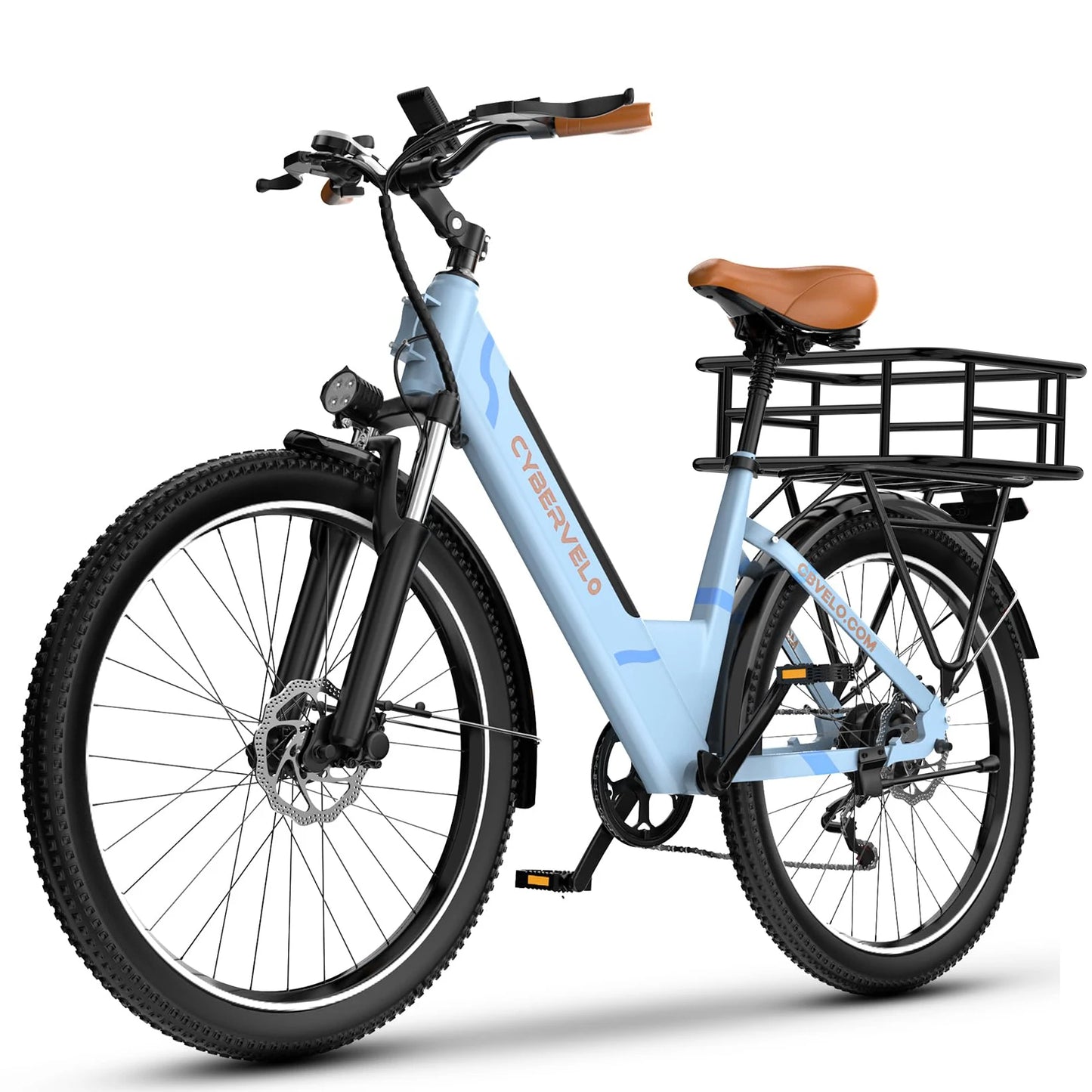 Cybervelo Urban Commute EBike EK2 48V 1000W Peak Motor