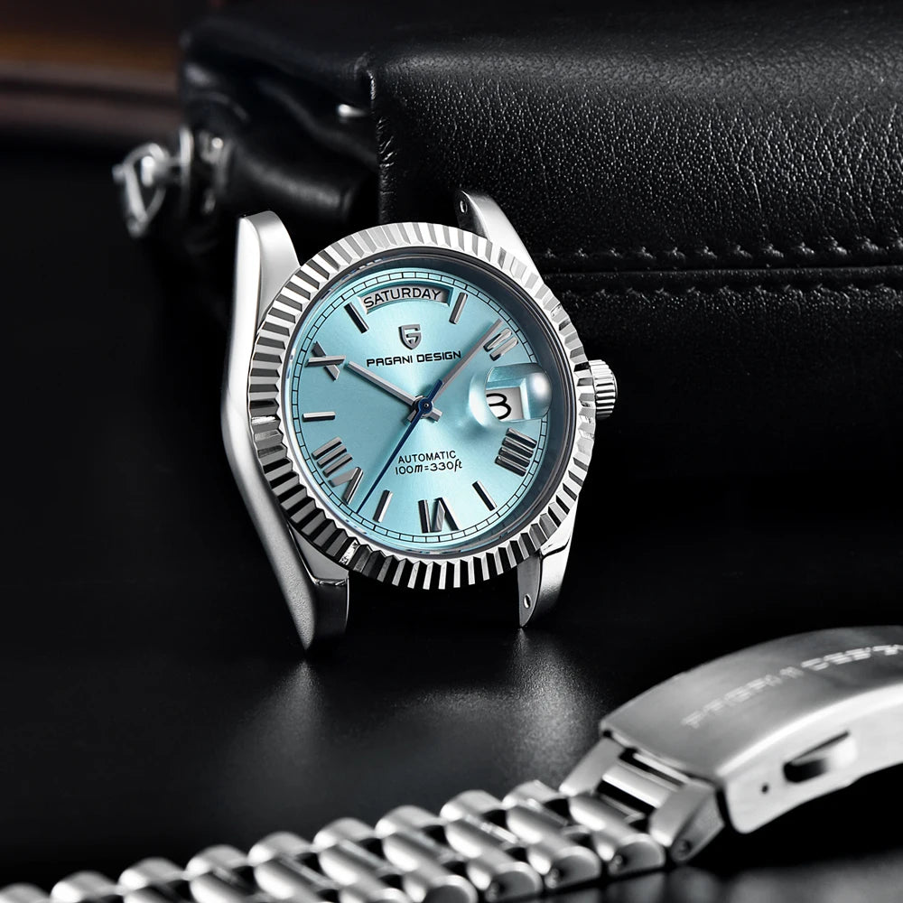 PAGANI DESIGN Double Calendar Automatic Watch With Sapphire Crystal