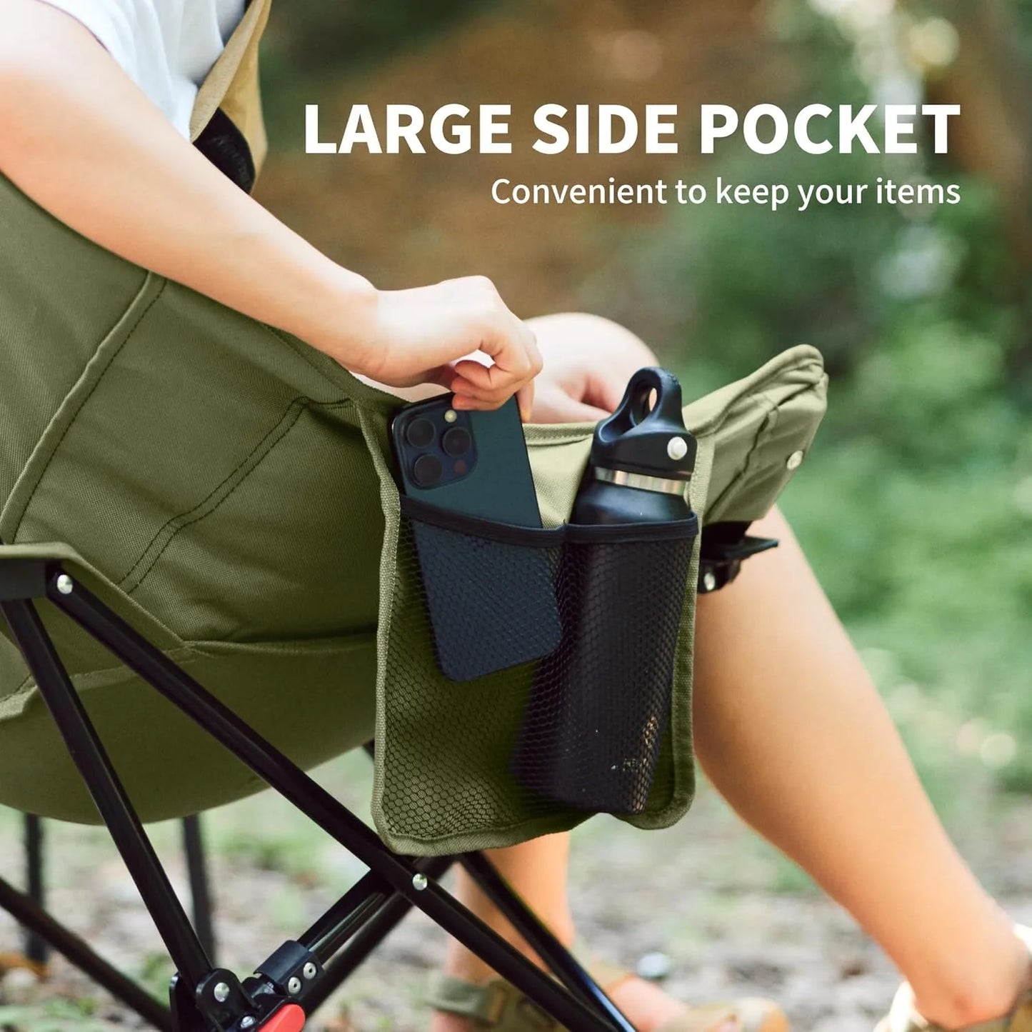 Naturehike High Back Moon Chair Camping Foldable Lounge Chair