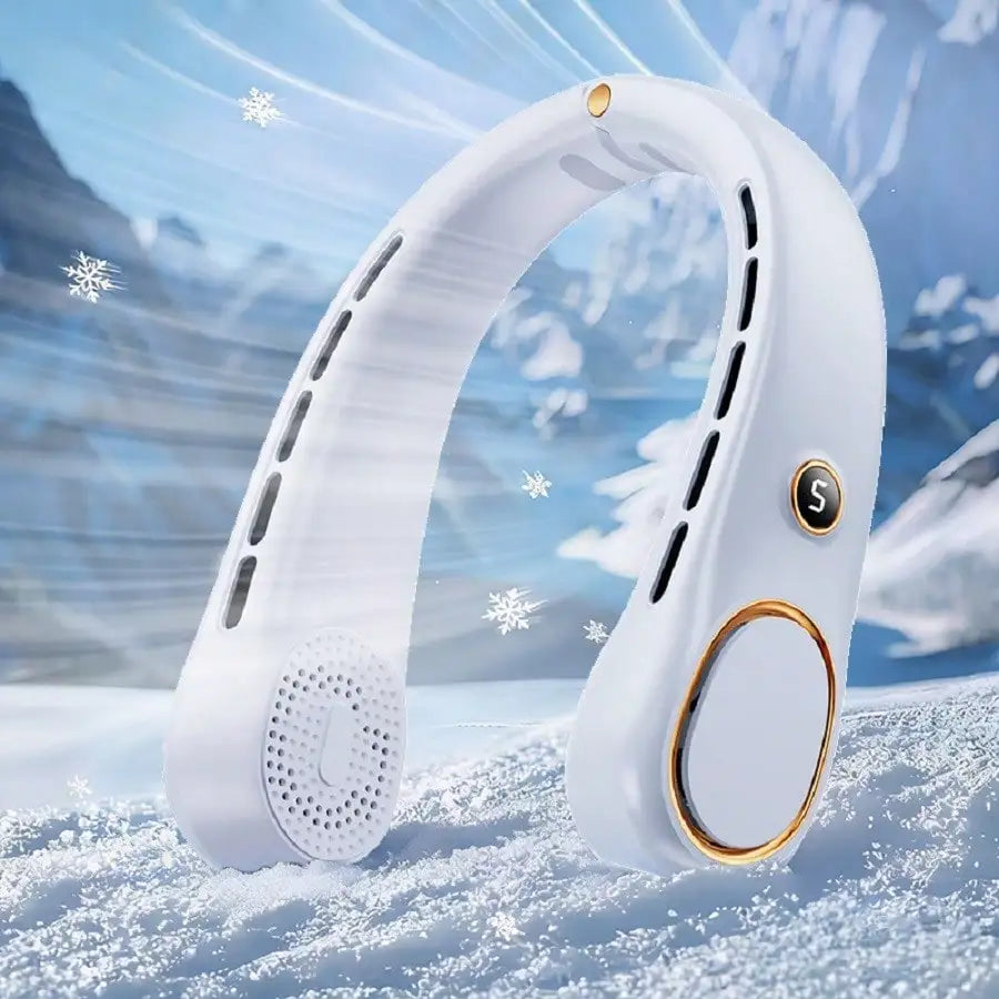 Portable Neck Fan 360 Degree Airflow With 3000mAh Battery