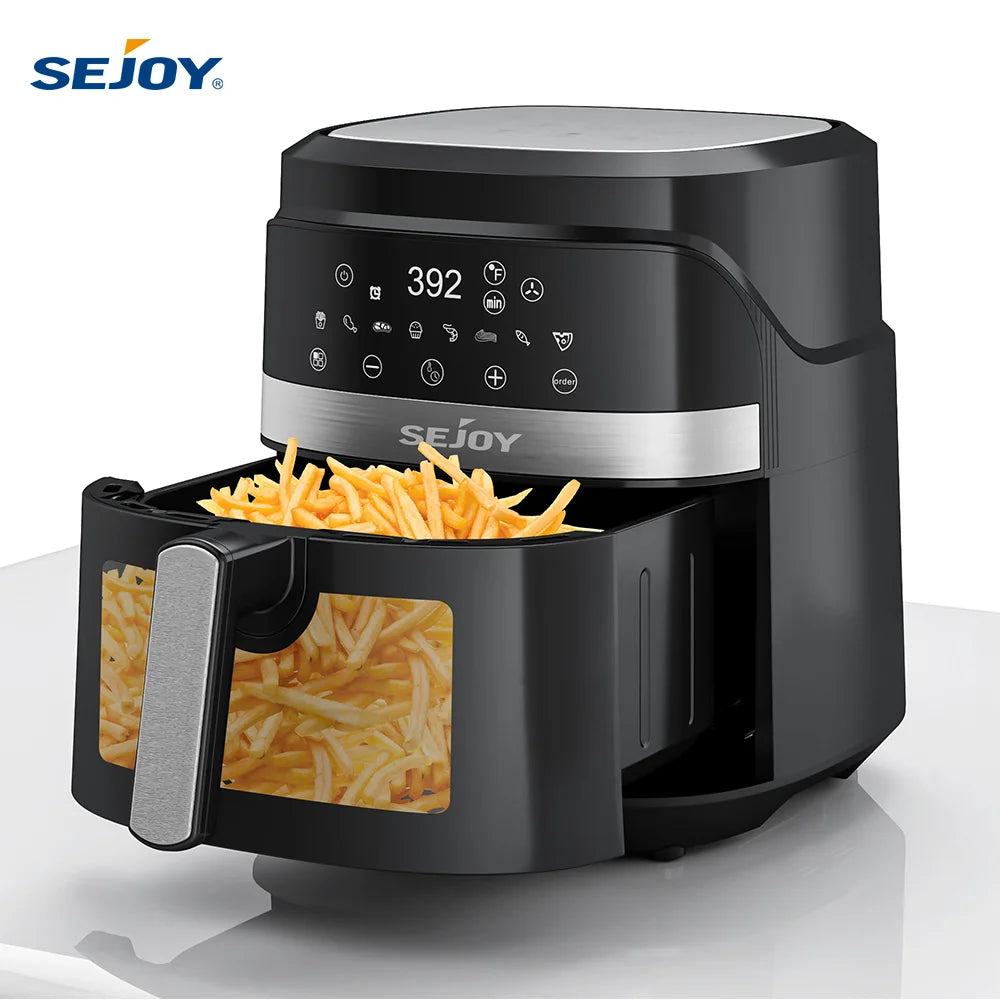 Sejoy Air Fryer 8 In 1 Electric Oven Oilless Cooker For Roast Bake