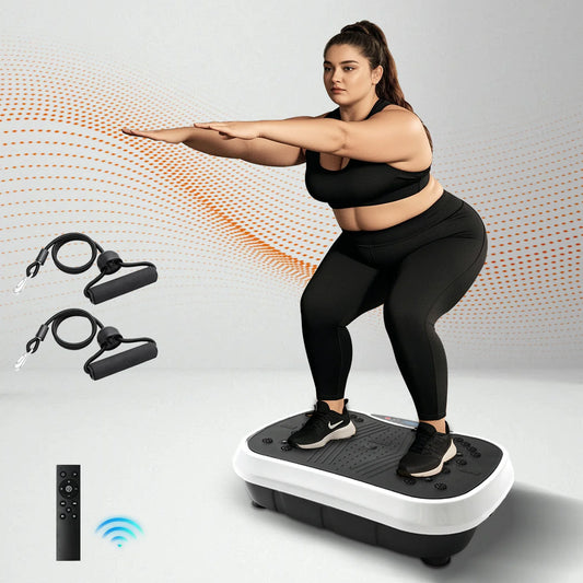 Vibration Plate Exercise Machine With Bluetooth Remote Control
