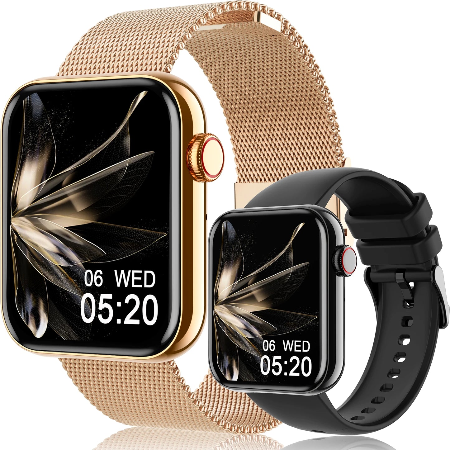 Smart Watch For iPhone And Android With Calls Fitness Tracker