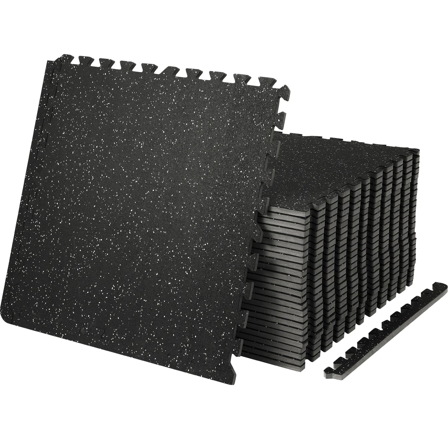 SucceBuy Interlocking Gym Floor Mats EVA Foam Rubber