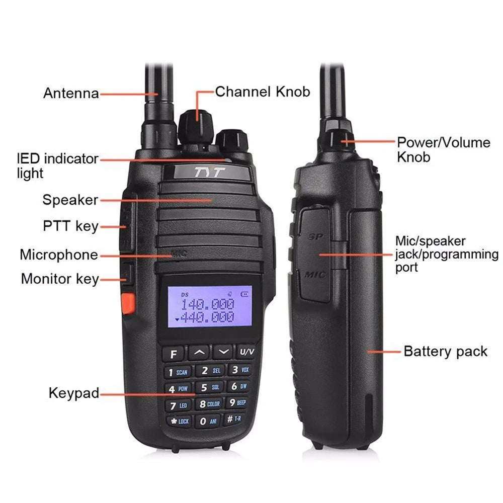 TYT UV8000D Dual Band Repeater 136 174 400 470 MHz