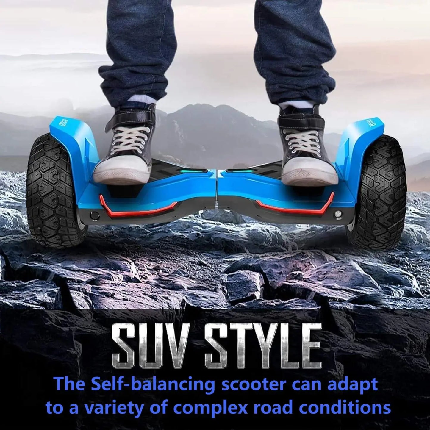 Warrior Off-Road Self-Balancing Scooter With Music Speaker LED