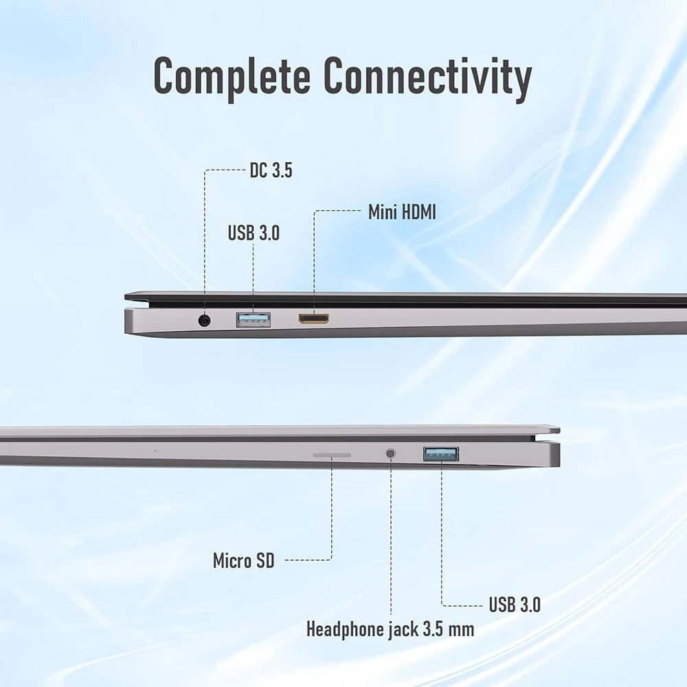 Xia Man Windows 11 Laptop Computer With Intel A3950 Processor
