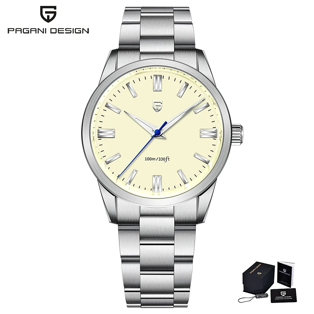 Pagani Design VH31 Men's Quartz Stainless Steel Watch