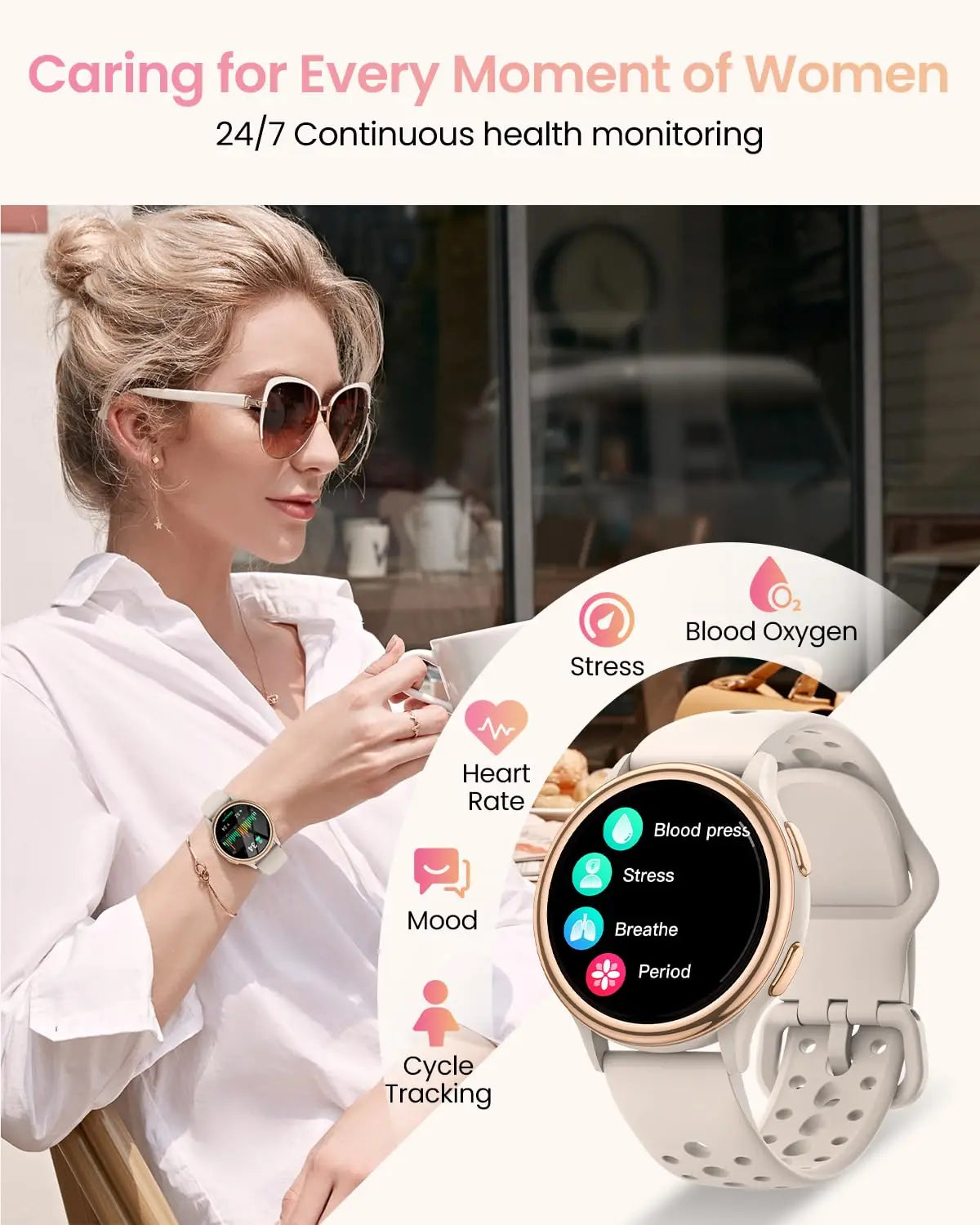 Anyloop Smartwatch With 400 Plus Faces And Health Tracking iPhone