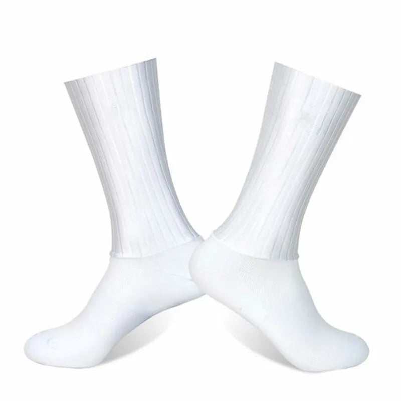Whiteline Aero Anti Slip Silicone Summer Cycling Socks For Men
