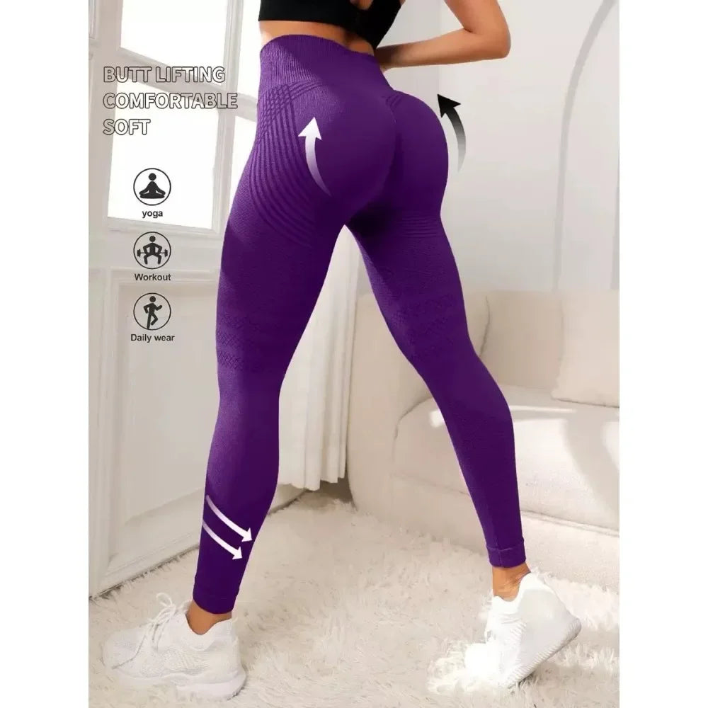 Cellulite Leggings High Waist Butt Lifting Training