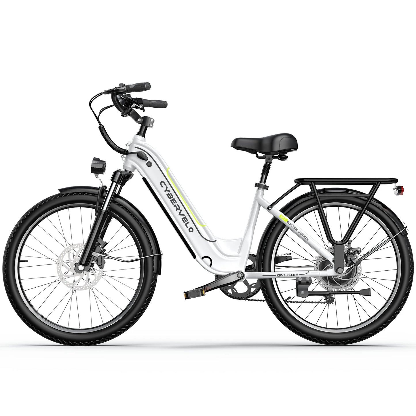 Cybervelo EK7 Electric Bike 1000W Peak Motor Detachable Battery