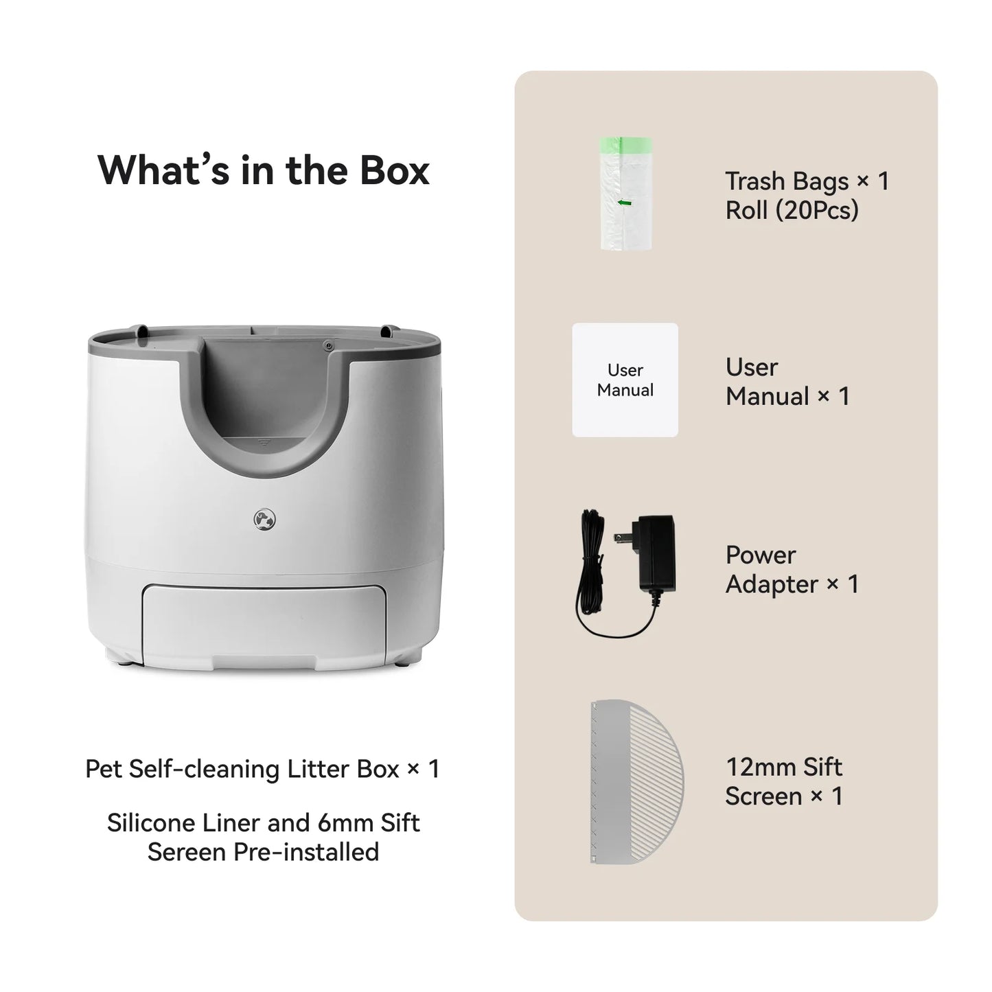 Furoomate Automatic Self Cleaning Smart Cat Litter Box