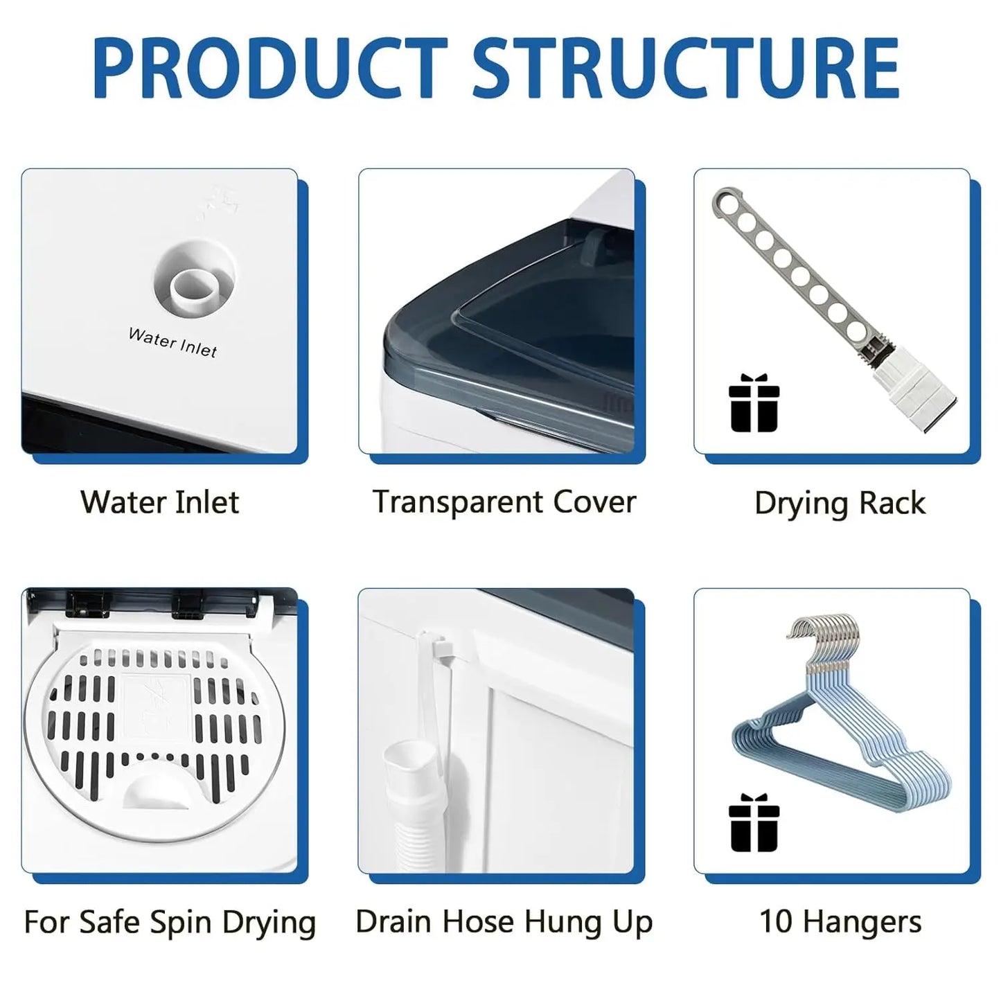 Portable Washer And Dryer Combo All In One Efficient Laundry Solution