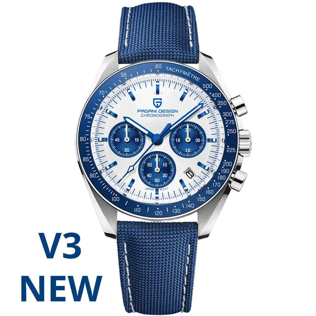 PAGANI DESIGN Luxury Quartz Chronograph Watch For Men
