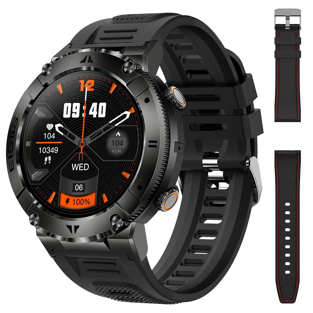 LaNikar Smartwatch For Men TFT Display Bluetooth Blood Pressure Monitor