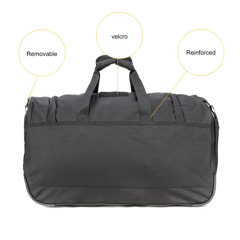 LQARMY Waterproof Gym Bag Military Tactical Duffle For Travel