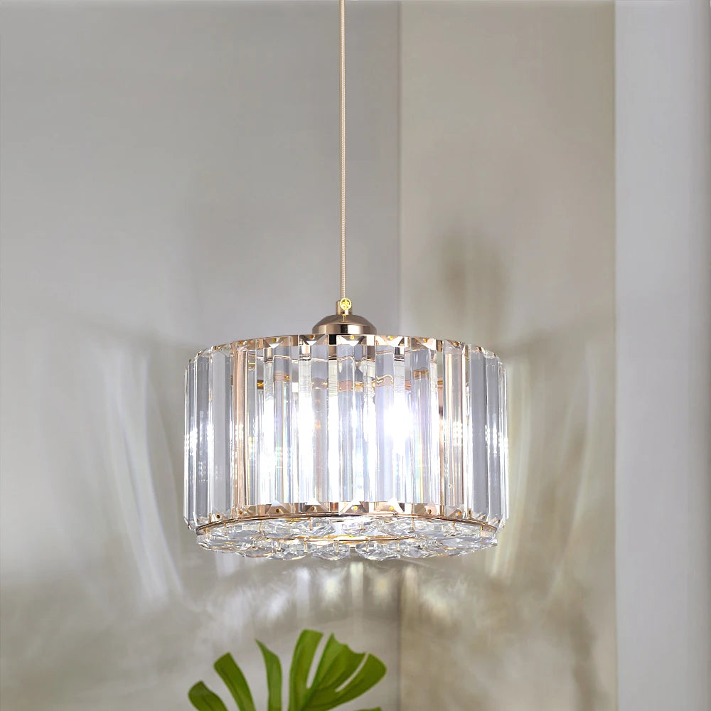GreeLustr Modern Pendant Light Crystal Chandelier For Living Room