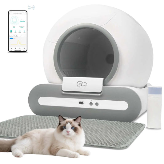 DOEL Self Cleaning Cat Litter Box With App Control And 2.4G WiFi