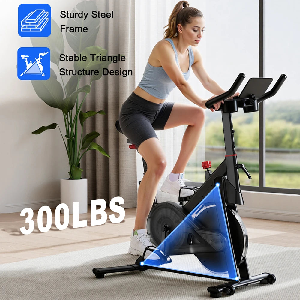 Superun 32-Level Magnetic Resistance Exercise Bike For Home Use