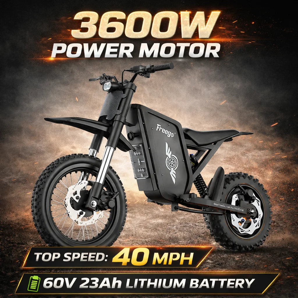 Freego X0 Electric Dirt Bike For Adults With 3600W Motor