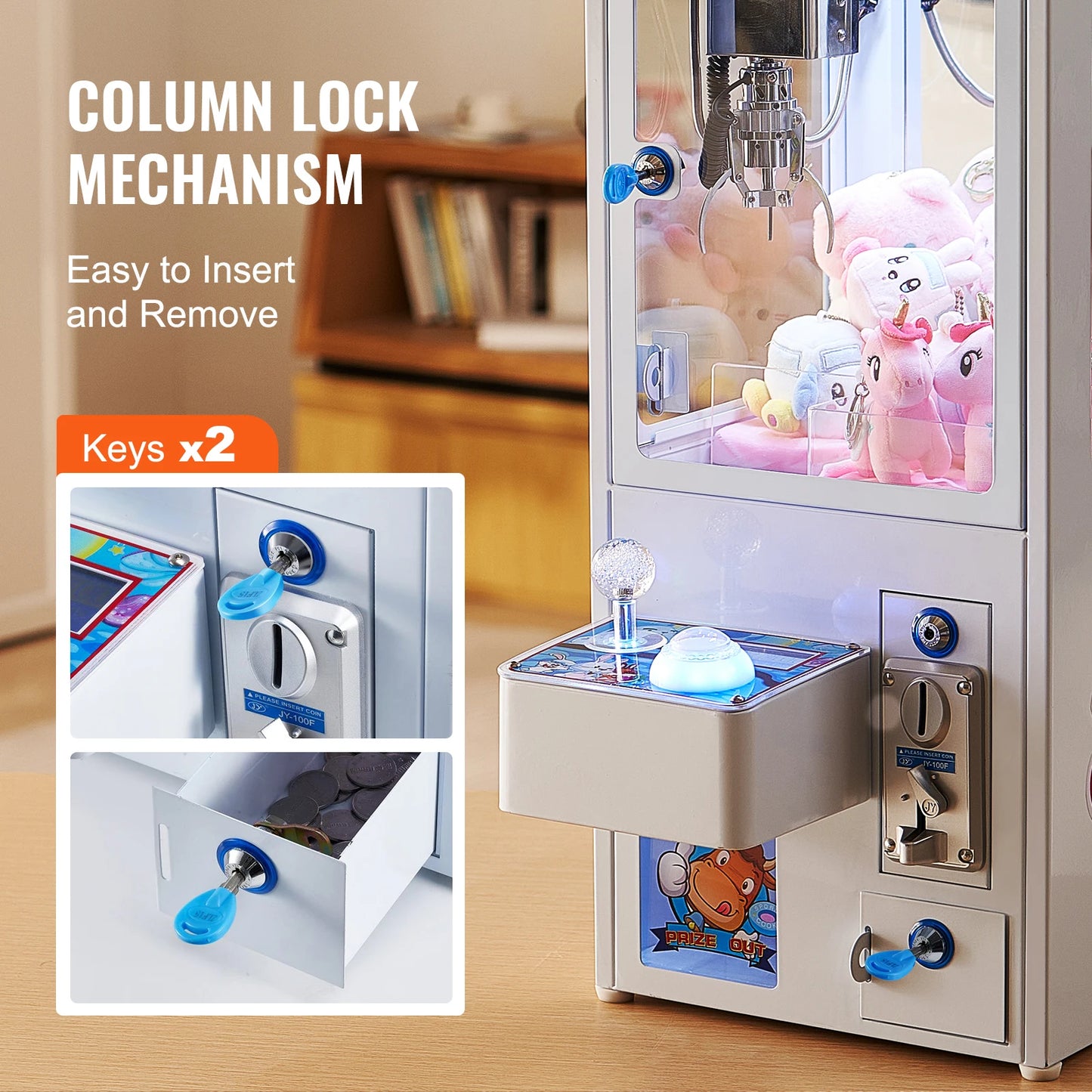 SucceBuy Claw Machine With Precision Grip Arcade Prize
