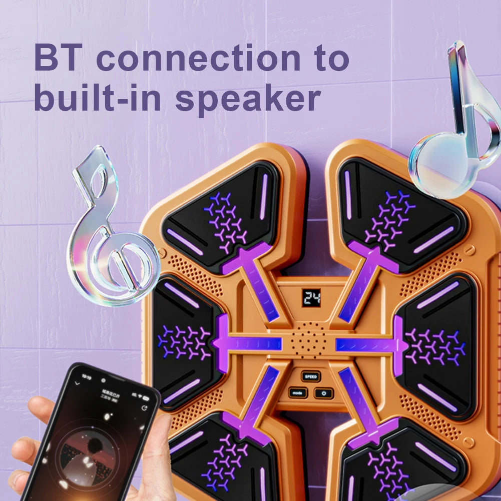 Smart Music Boxing Wall Target Trainer For Home Fitness