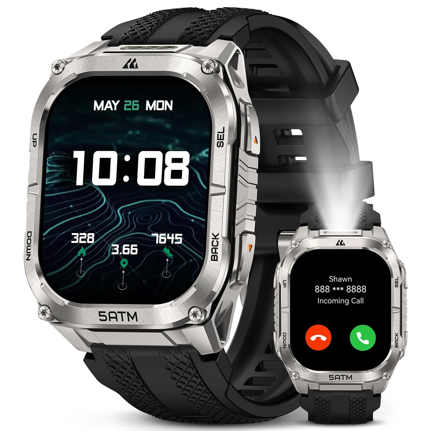 Kospet Tank M4C GPS Smartwatch With Health Tracking