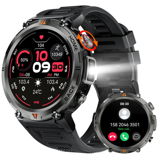 LaNikar KE3 Smart Watch Bluetooth Call for iOS and Android