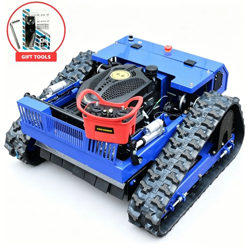 Efficient Remote Start Smart Lawn Mower For Steep Slopes
