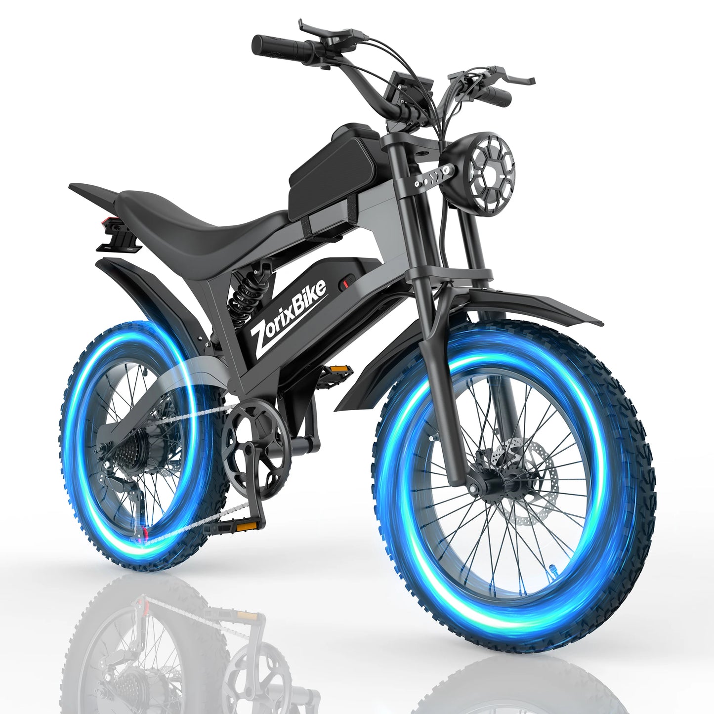 ZorixBike R8 Pro 3000W Ebike Up 60 Mile Maximum Range