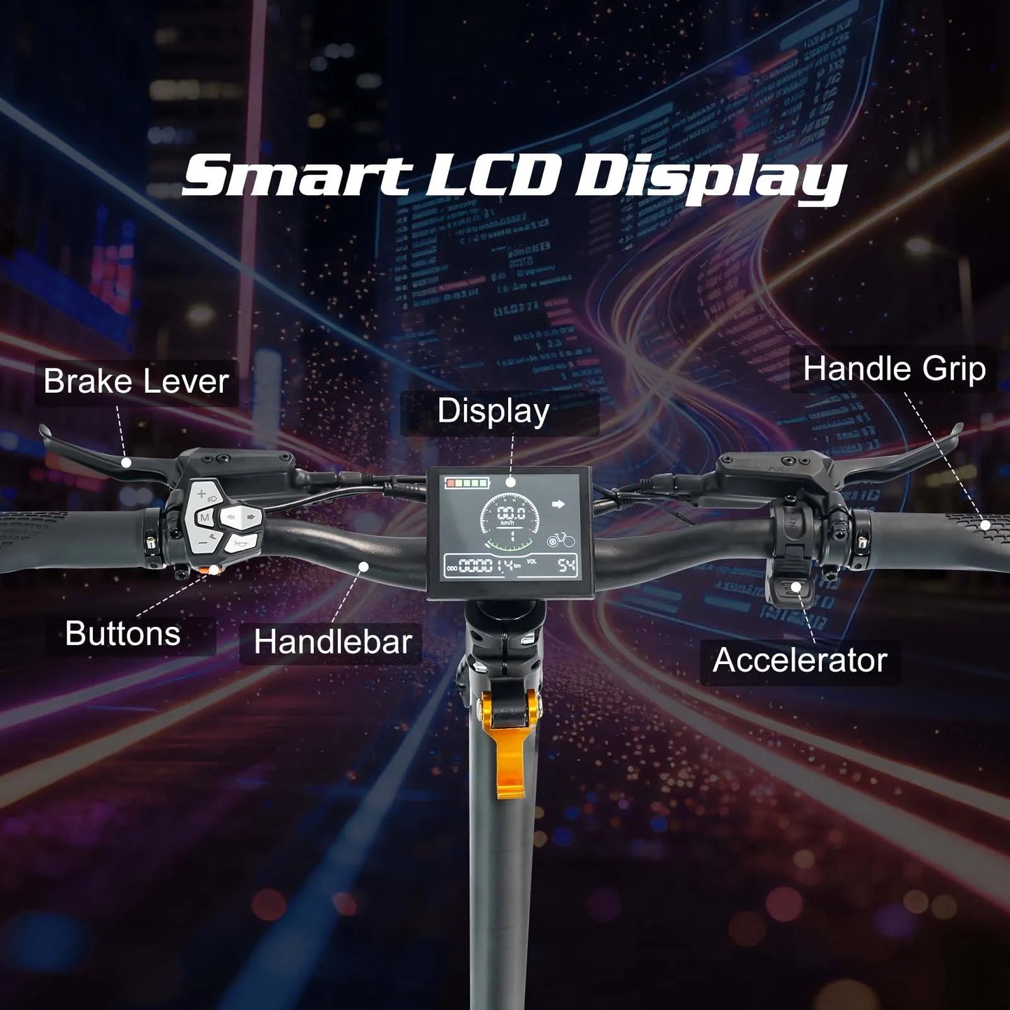 Foldable Electric Scooter For Adults With 3000W Dual Motors
