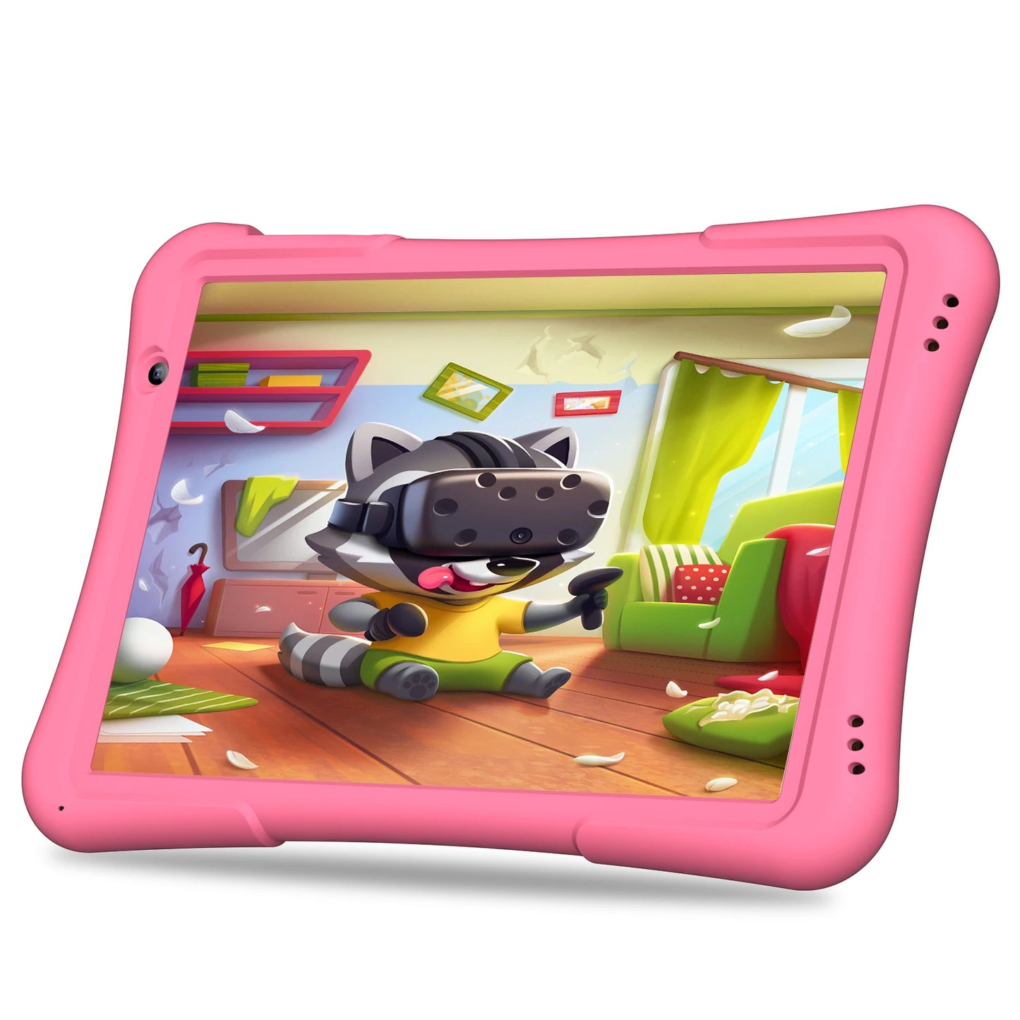 PRITOM Kids Tablet Android 12 Quad Core 4GB RAM 32GB Storage WiFi 6