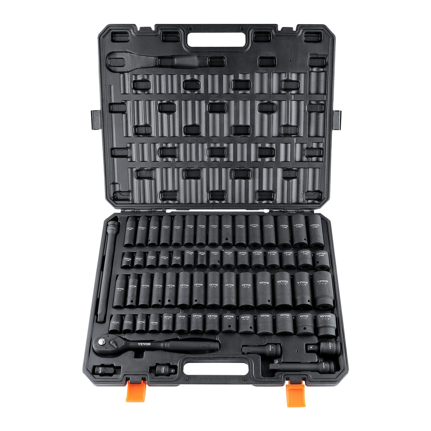SucceBuy Cr V Alloy Steel Impact Socket Set 65 Piece
