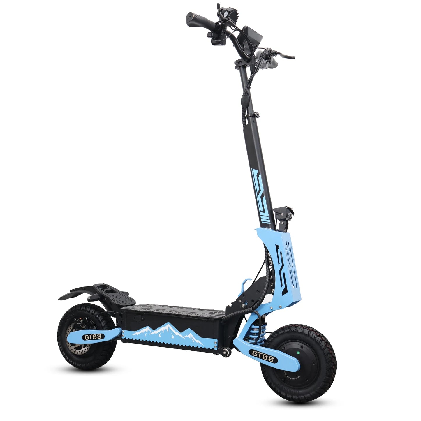 Arwibon 5600W Dual Motor Electric Scooter Folding Off-Road 46MPH