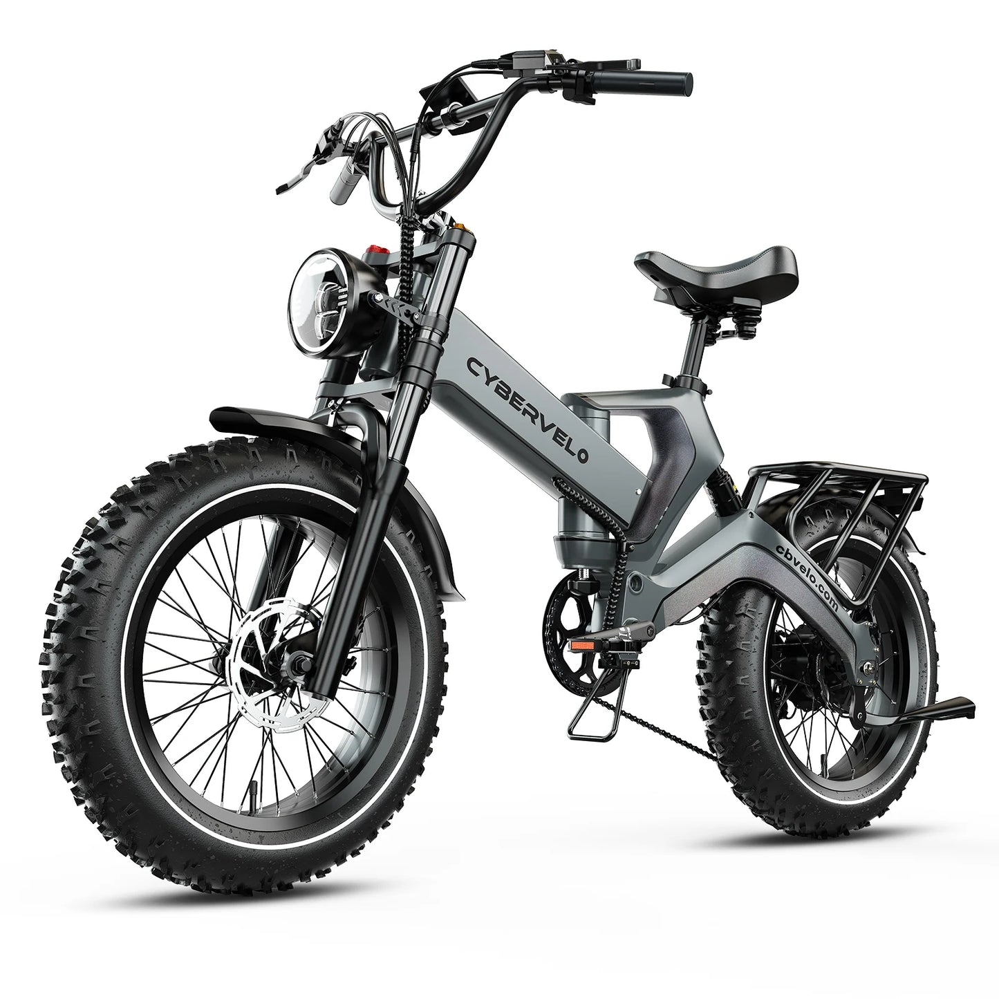 CYBERVELO EK6 Fat Tire 2000W Peak Motor Foldable Electric Bike