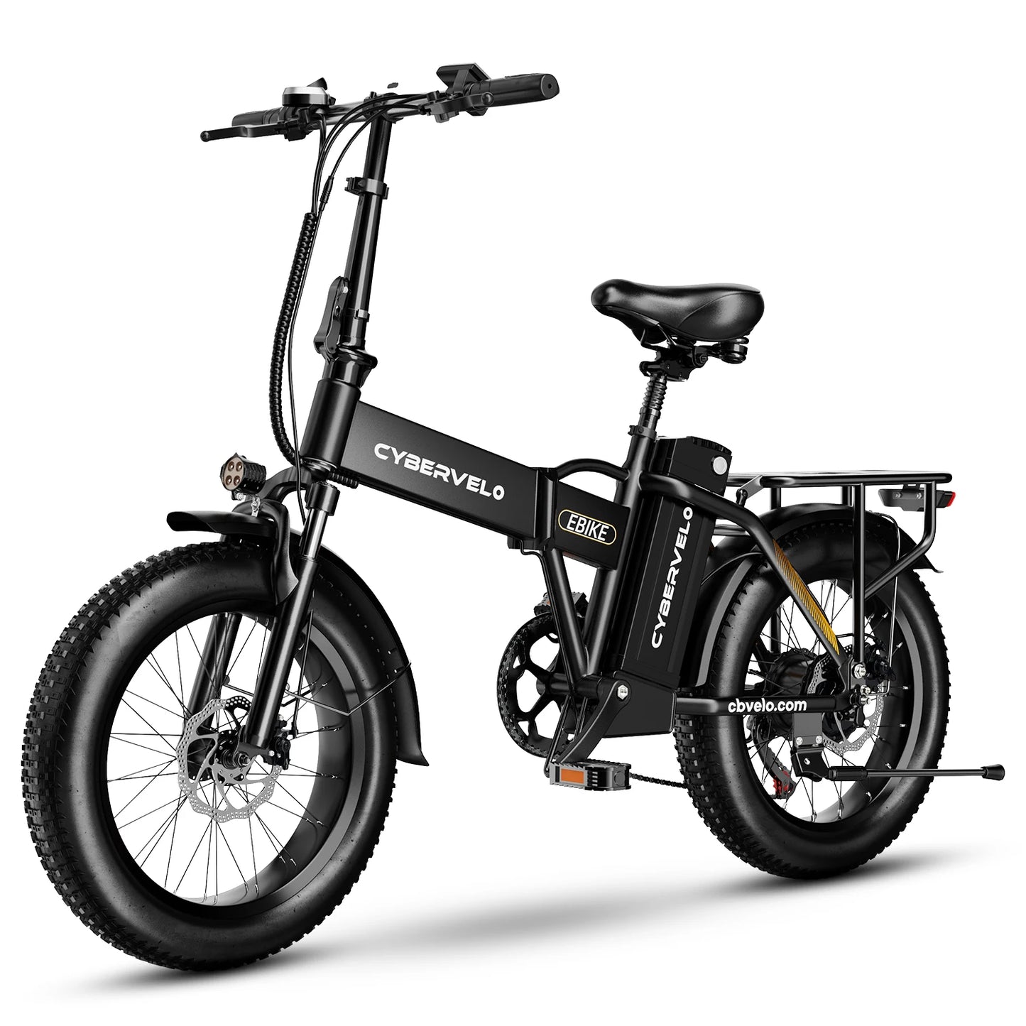 CYBERVELO Mars700 Electric Fat Tire Folding Bicycle