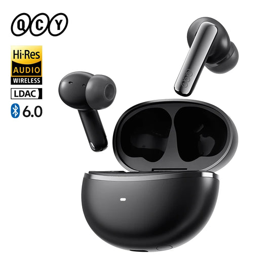 QCY HT18 Wireless Earphones Bluetooth 6.0 LDAC With ANC