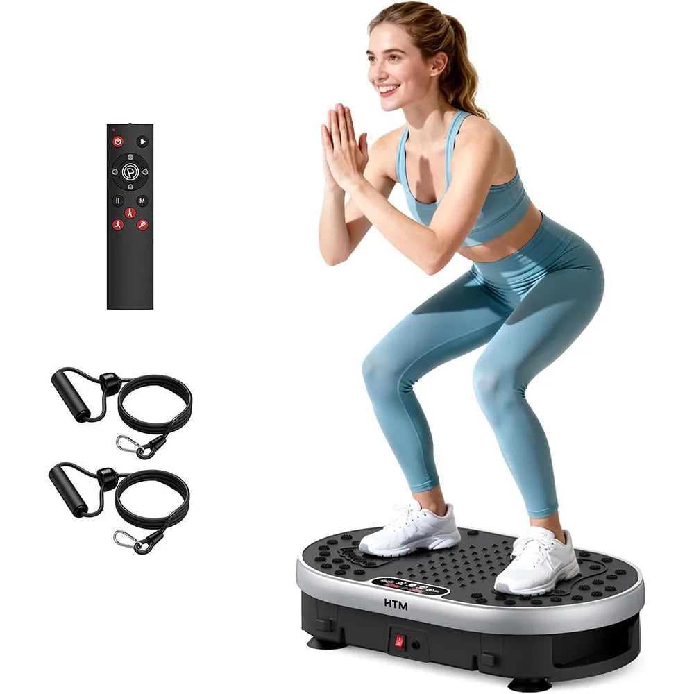 HTMM Vibration Plate Exercise Machine With 120 Speed Levels